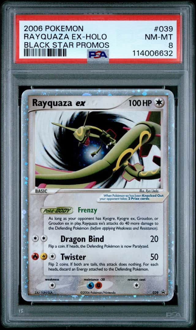 2006 Pokemon Black Star Promos Rayquaza Ex #039