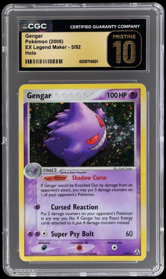 2006 Pokemon Ex Legend Maker Holo Gengar #5