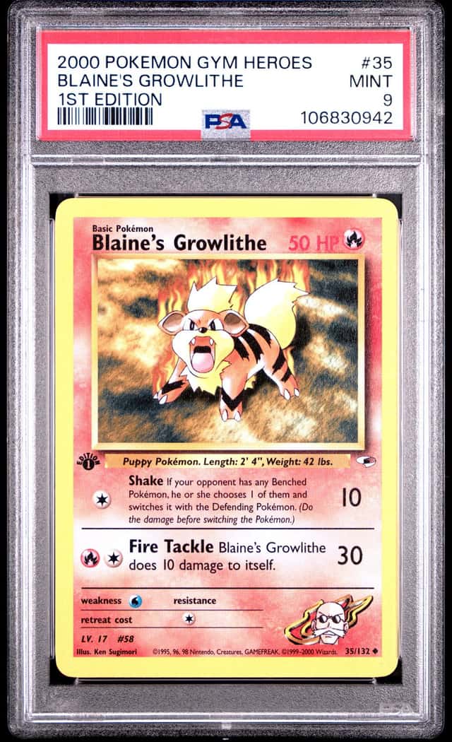 Blaine's Growlithe