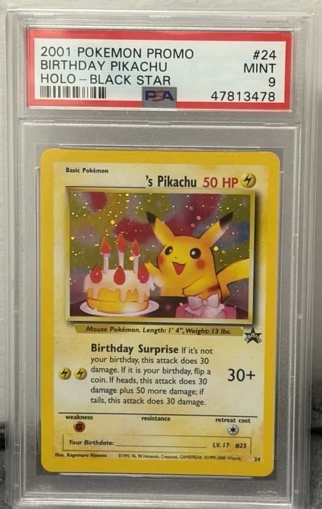 Birthday Pikachu