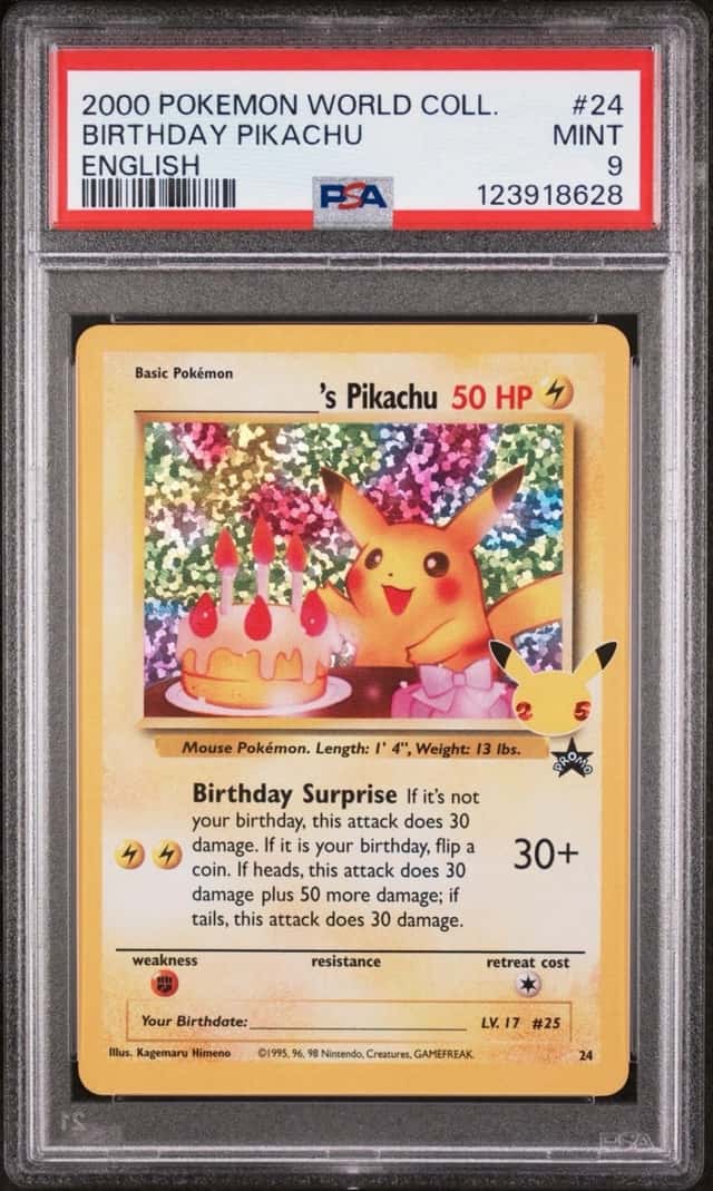 Birthday Pikachu