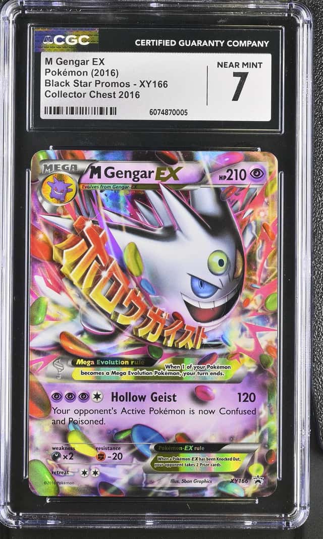 Pokemon TCG XY Promos M Gengar EX #XY166 Graded CGC 7 