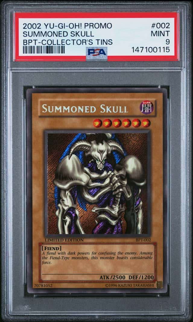 Summoned Skull BPT-002 Promo Secret Rare Yugioh PSA 9 *115