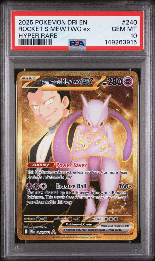 ROCKET'S MEWTWO ex