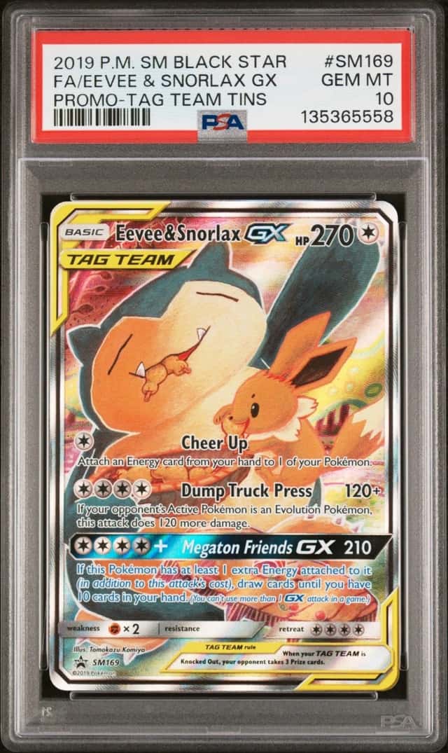 Eevee & Snorlax GX