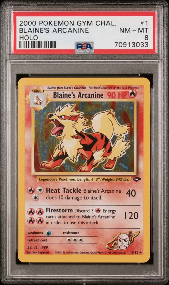 Blaine's Arcanine
