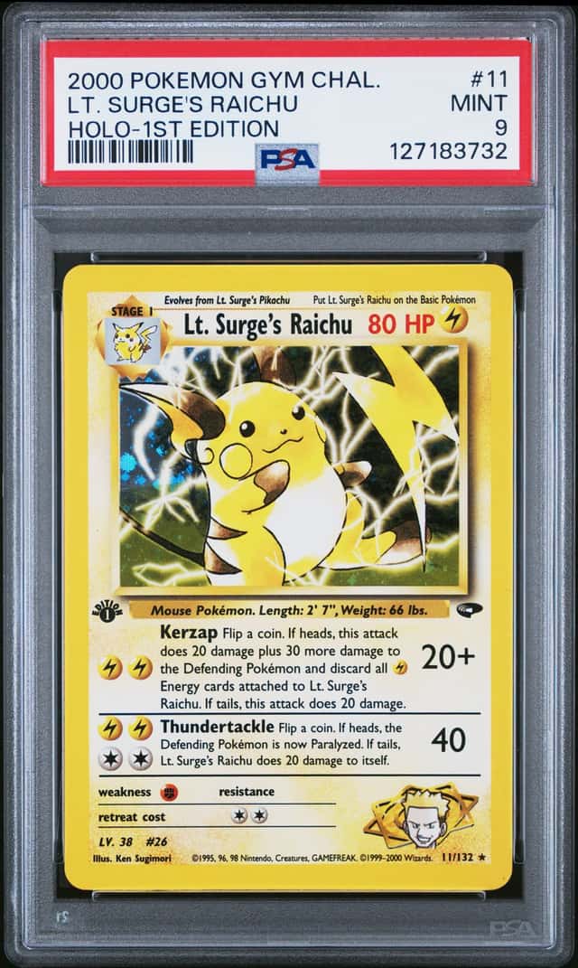 Lt. Surge's Raichu