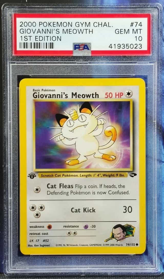 Giovanni's Meowth