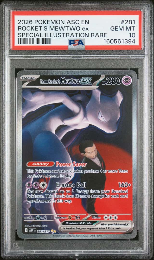 ROCKET'S MEWTWO ex