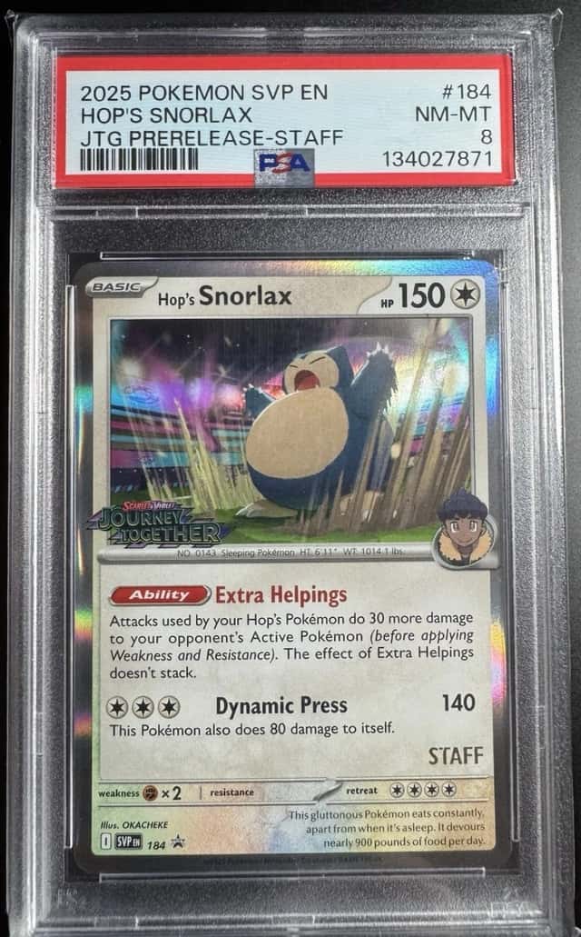 Hop's Snorlax