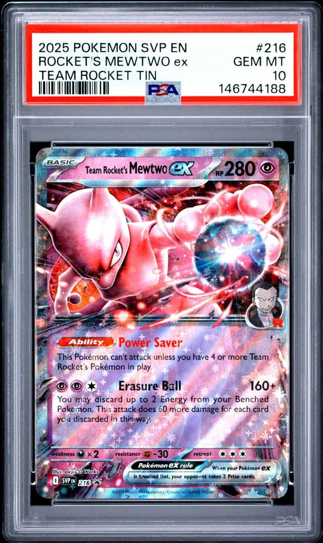 ROCKET'S MEWTWO ex