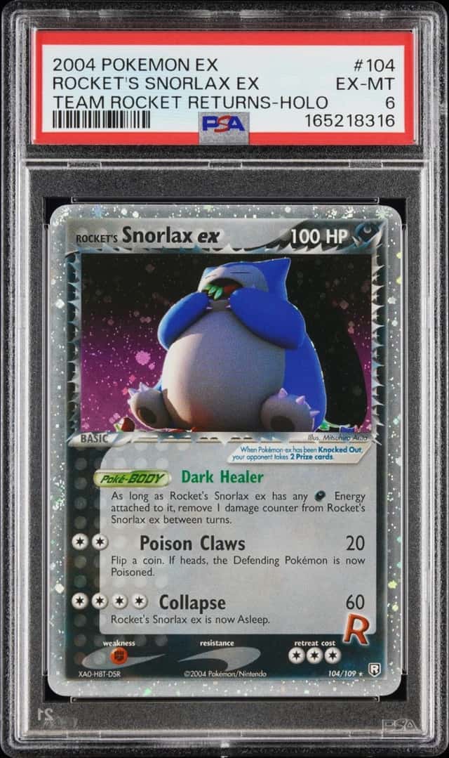 Rocket's Snorlax EX