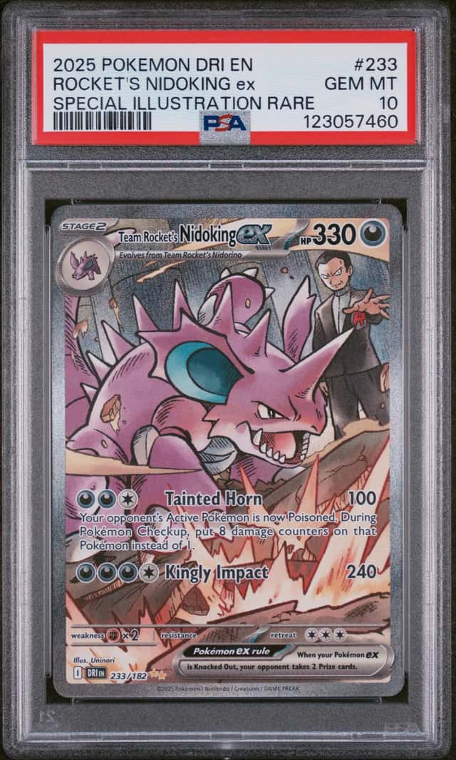 ROCKET'S NIDOKING ex