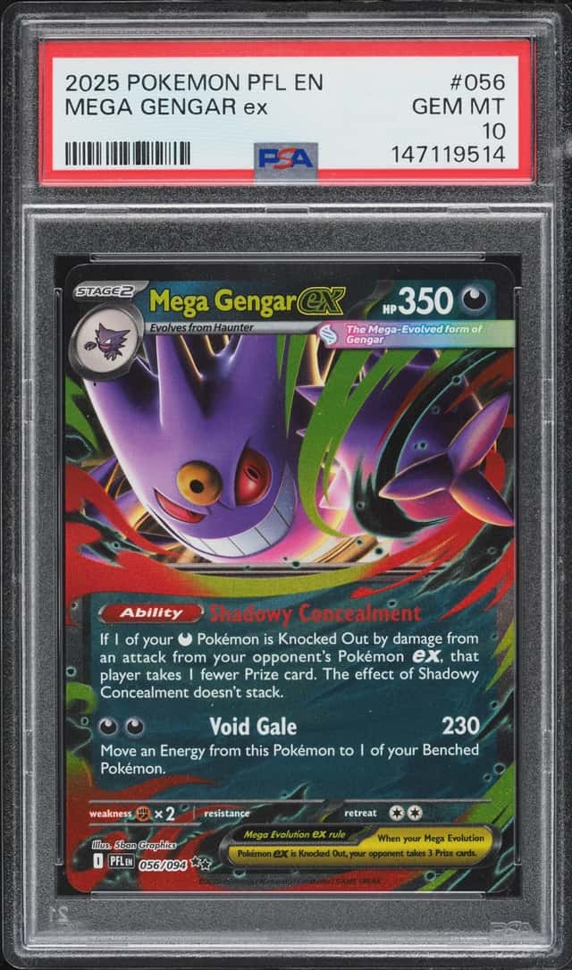 MEGA GENGAR ex