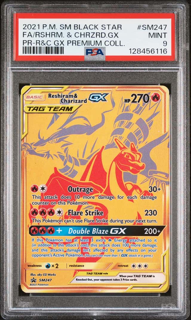 Reshiram & Charizard GX