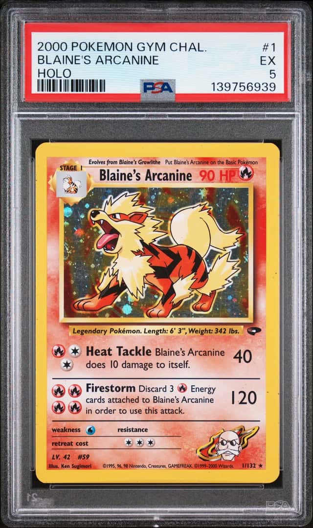 Blaine's Arcanine
