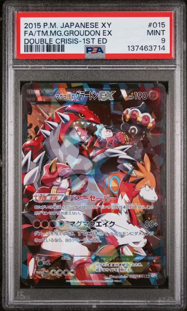 Team Magma's Groudon EX