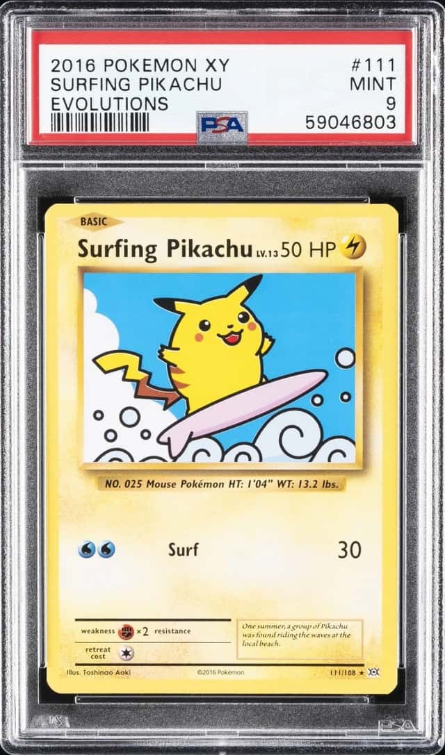 Surfing Pikachu