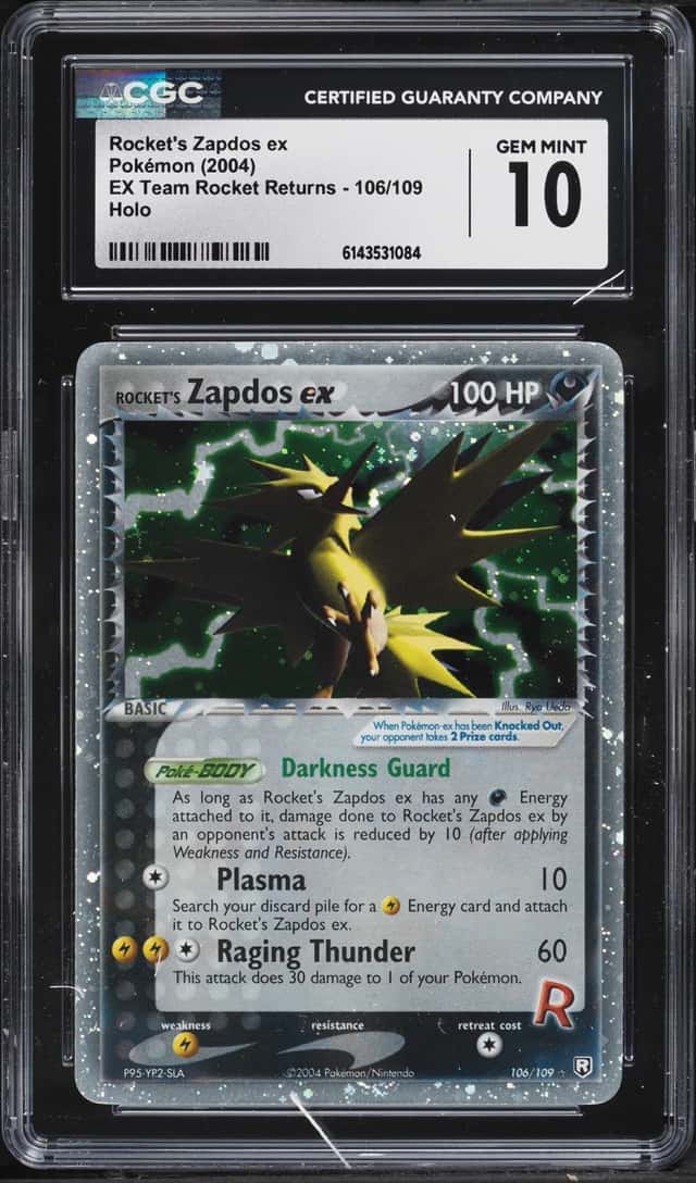 Rocket's Zapdos EX