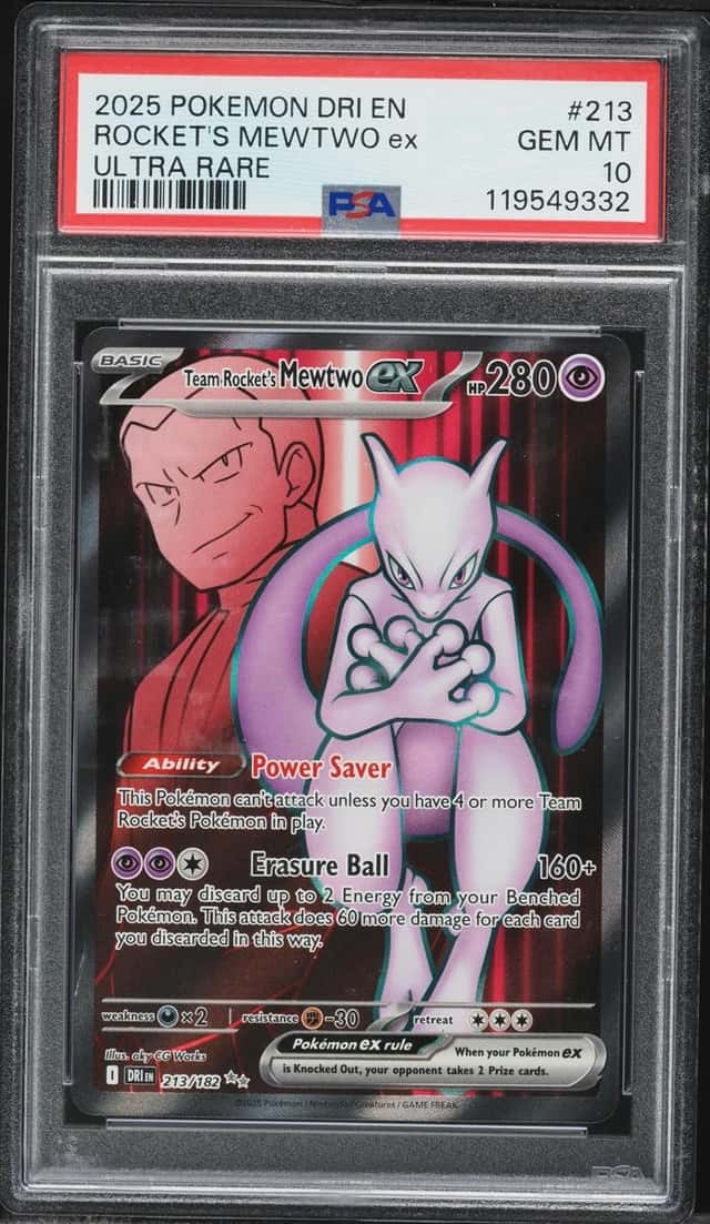 ROCKET'S MEWTWO ex