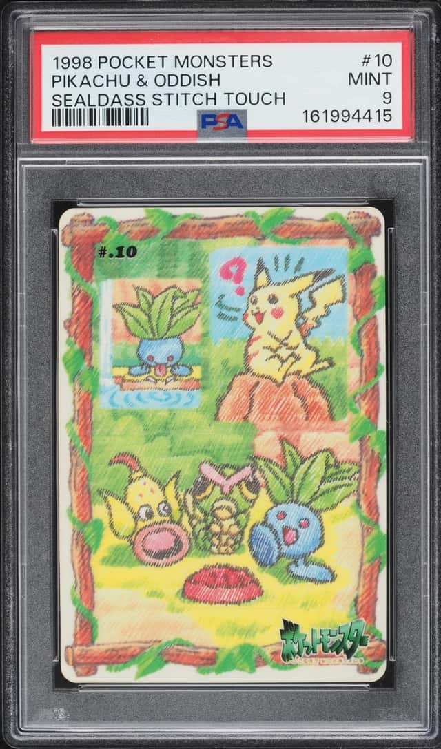 Pikachu & Oddish