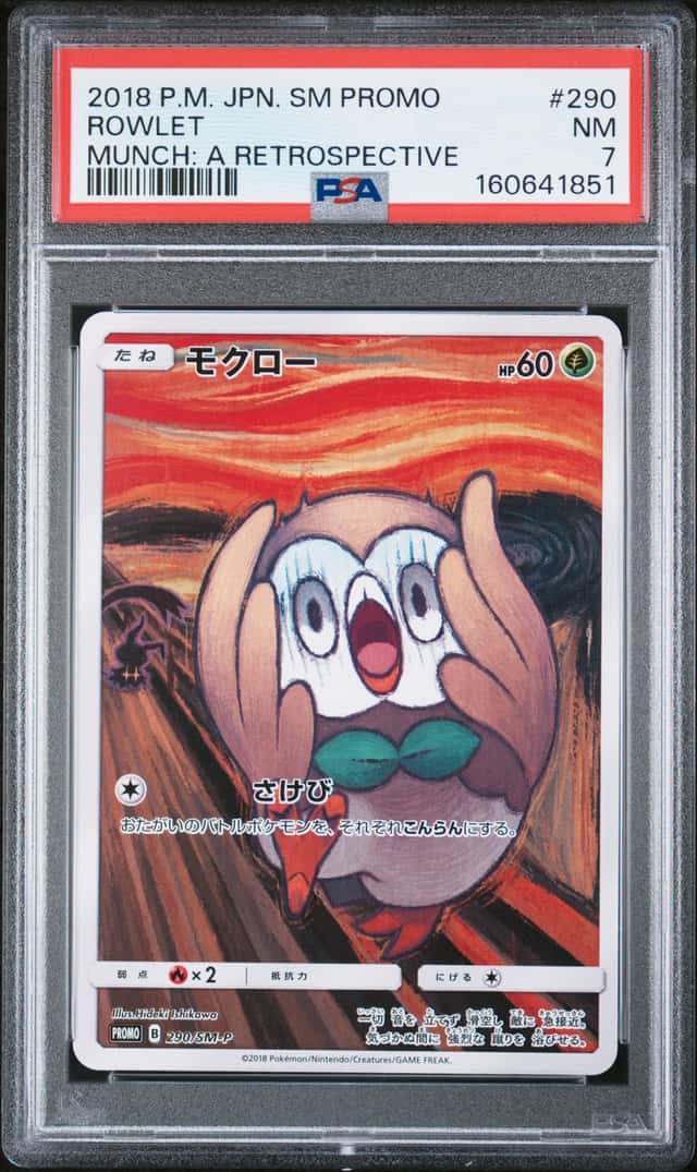 Pokémon Rowlet 290 Sun & Moon Promos PSA Trading Card...