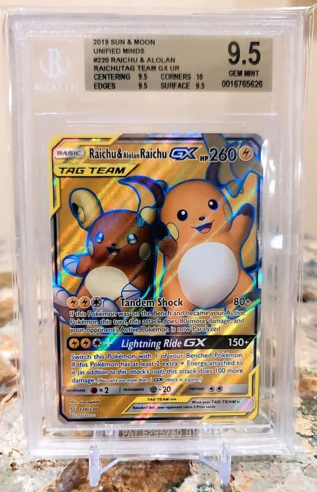 Raichu & Alolan Raichu GX