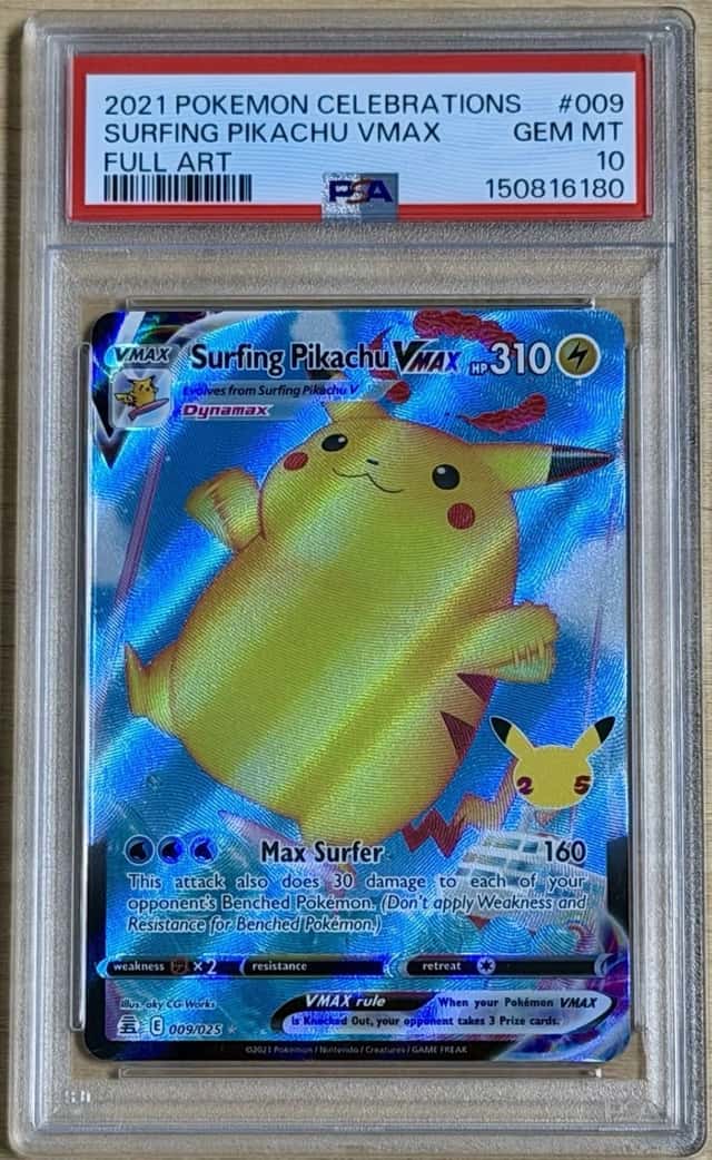 Surfing Pikachu VMAX