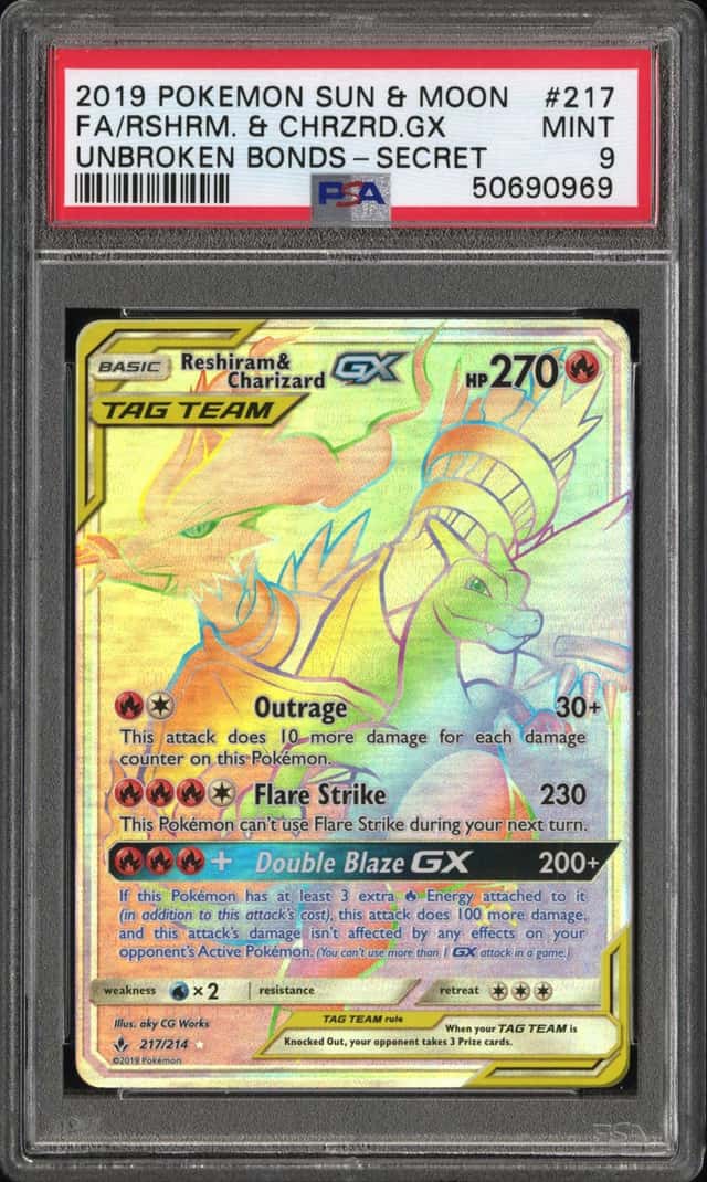 Reshiram & Charizard GX