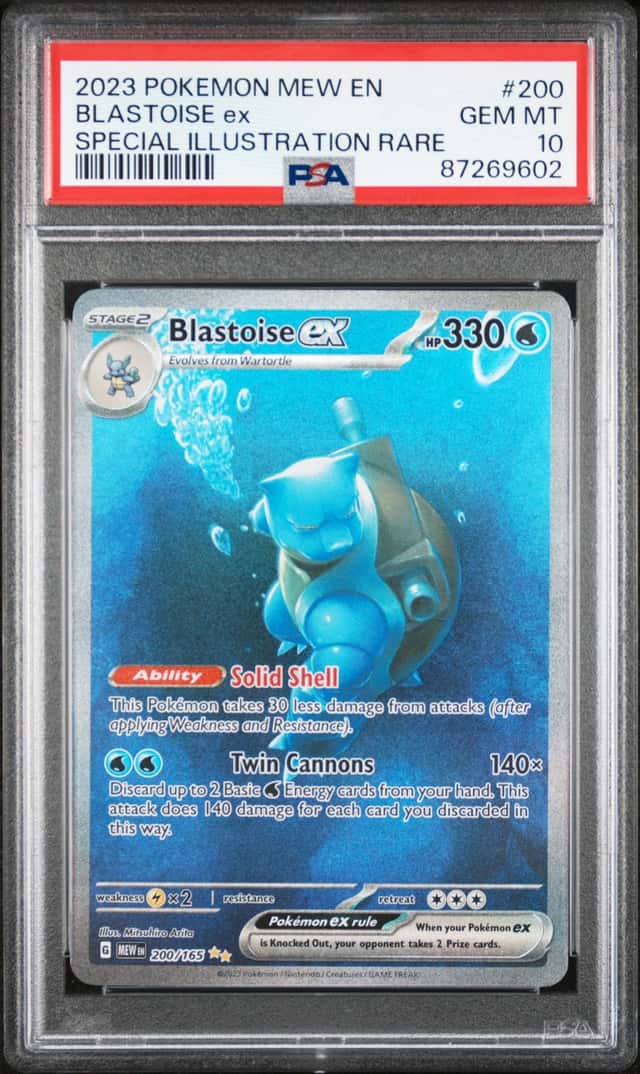 BLASTOISE ex