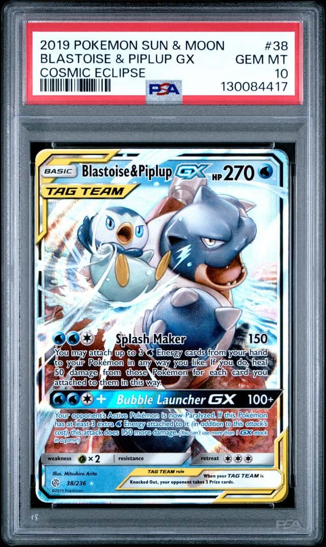Blastoise & Piplup GX