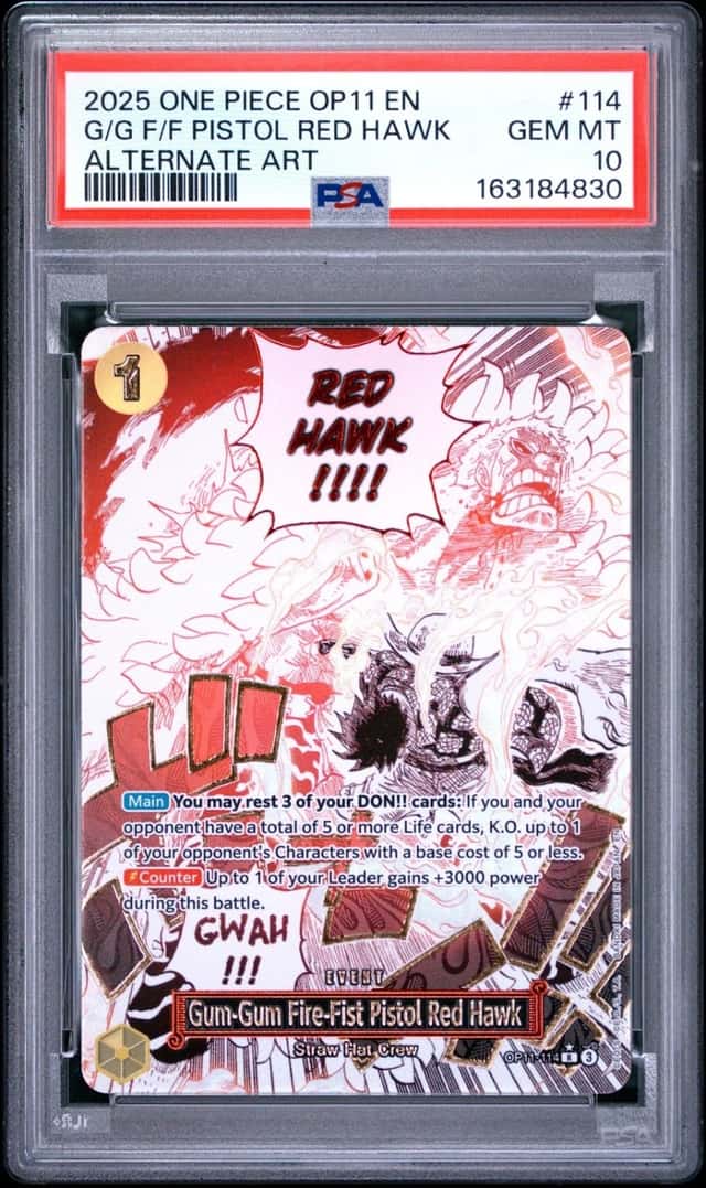 Gum-Gum Fire-Fist Pistol Red Hawk