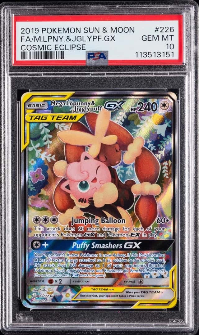 Mega Lopunny & Jigglypuff GX