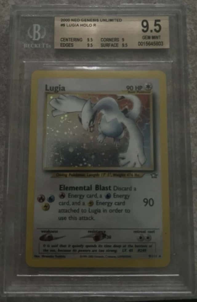 Pokémon TCG Lugia Neo Genesis