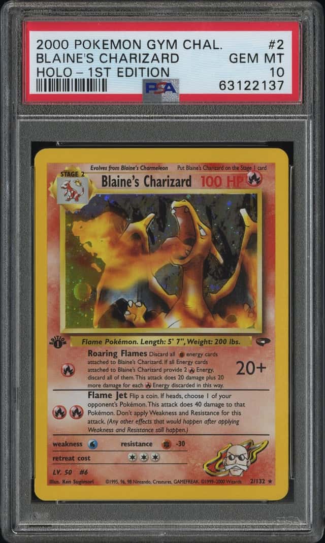 Blaine's Charizard