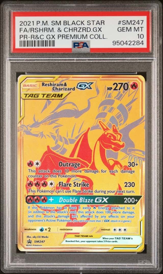 Reshiram & Charizard GX