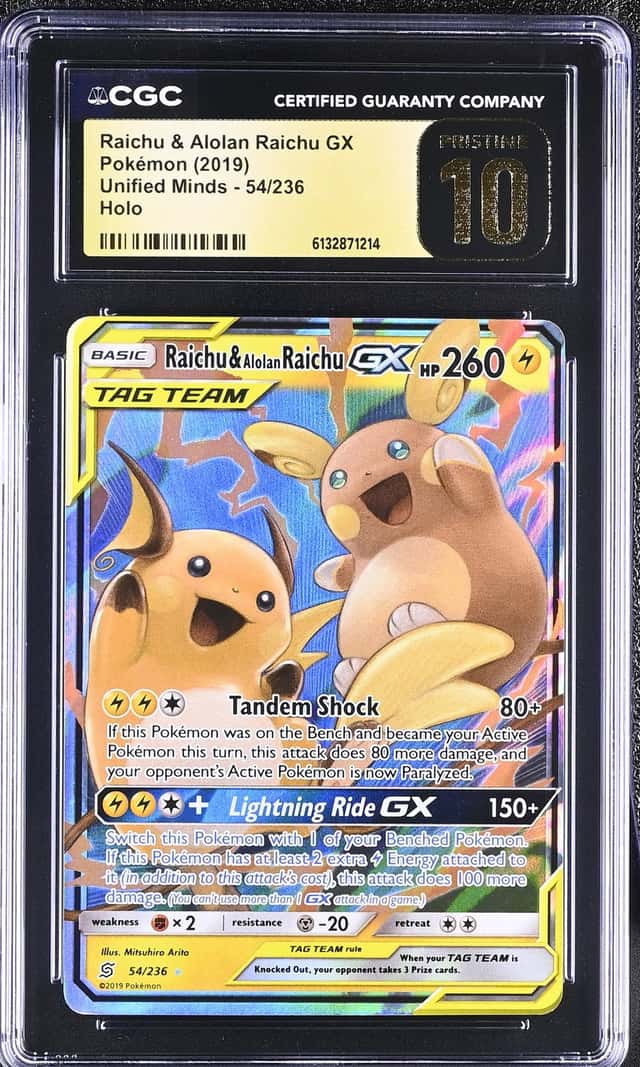 Raichu & Alolan Raichu GX