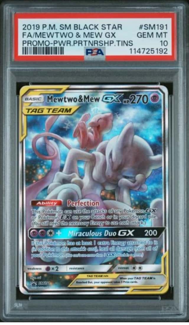 Mewtwo & Mew GX