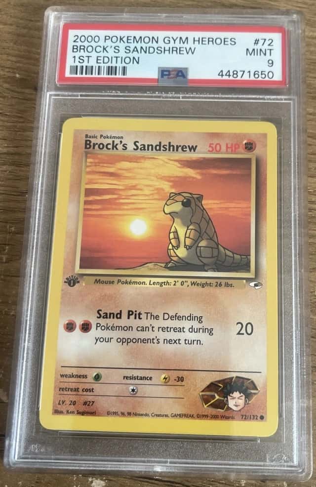 Brock's Sandshrew