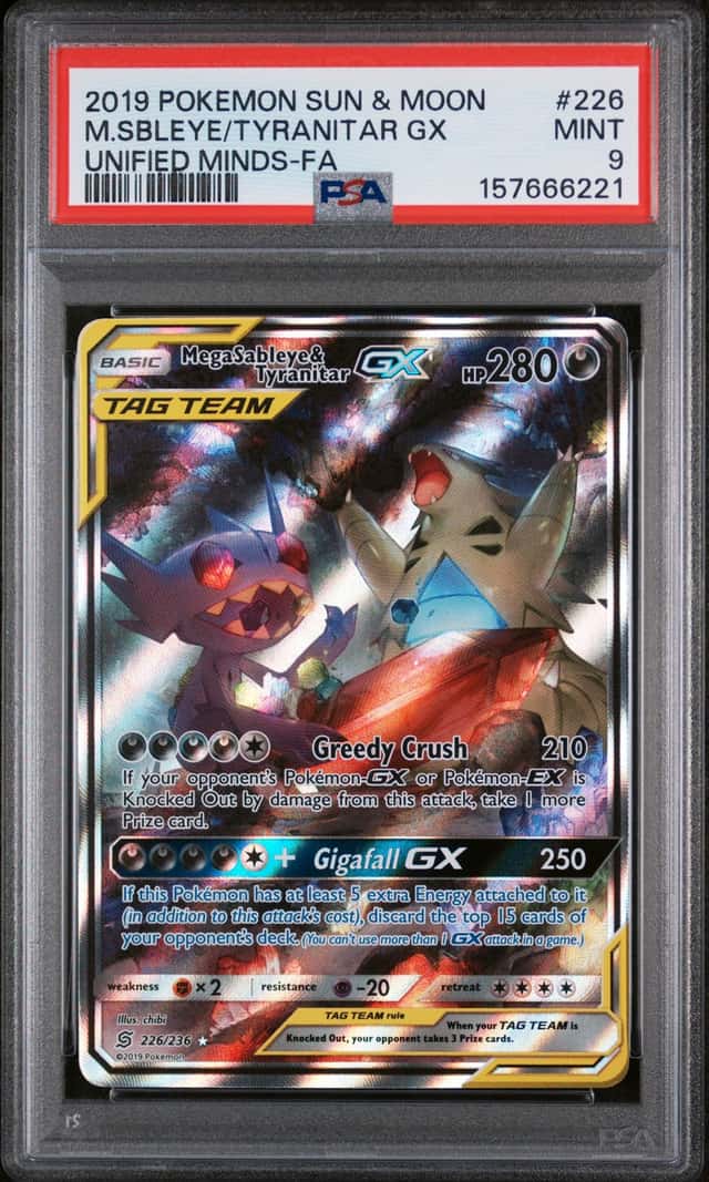 Mega Sableye & Tyranitar GX