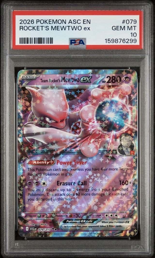 ROCKET'S MEWTWO ex
