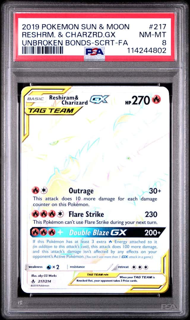 Reshiram & Charizard GX