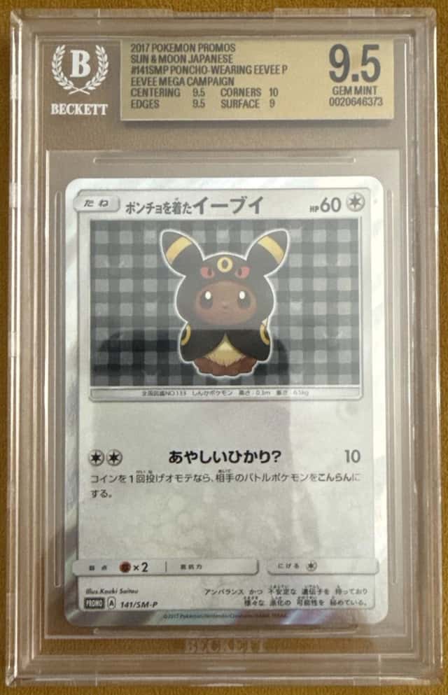 Poncho-wearing Eevee
