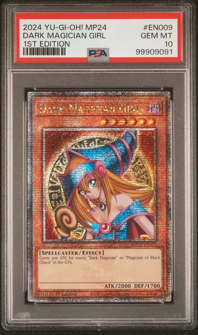 Dark Magician Girl MP24-EN009 1st Edition QCR Yugioh PSA 10 *091