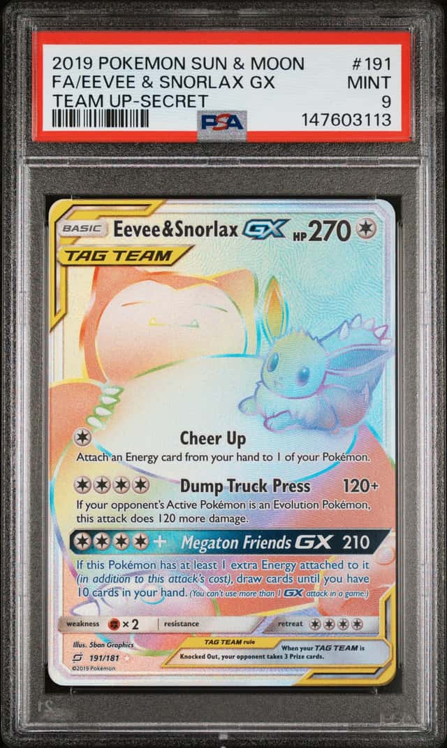 Eevee & Snorlax GX