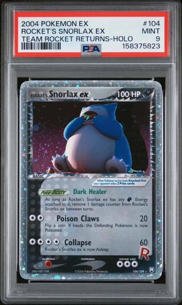 Rocket's Snorlax EX