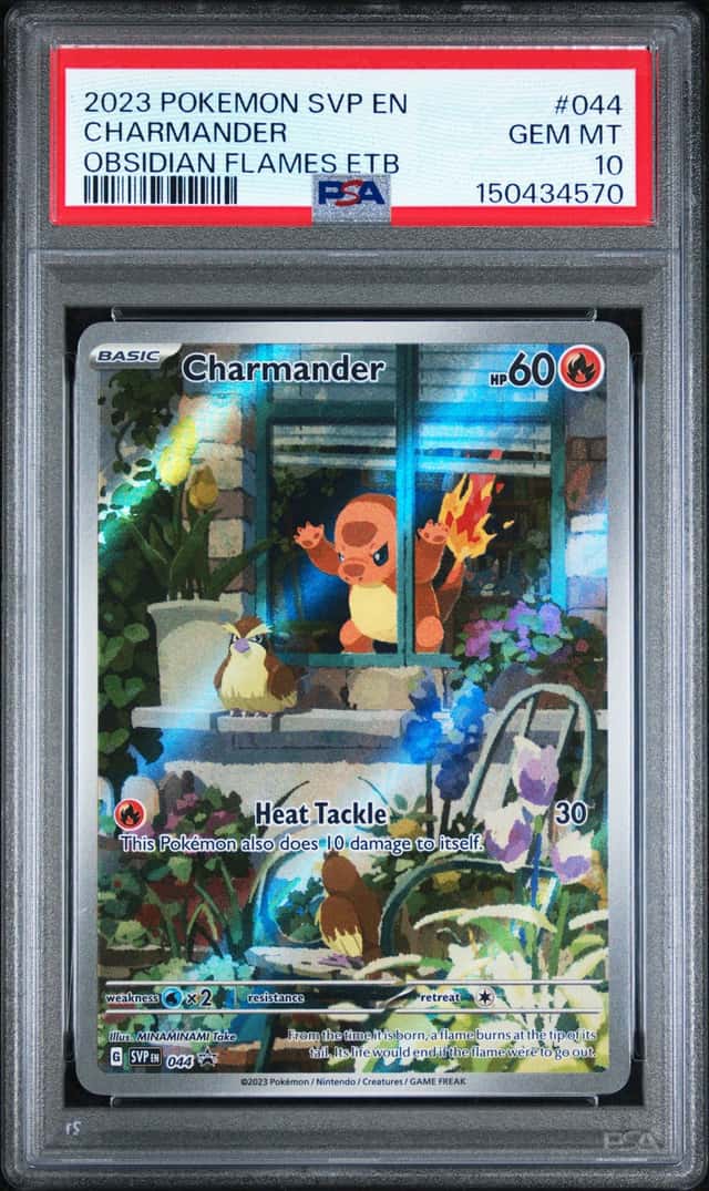 Charmander 44 - Pokemon Scarlet & Violet Promo Card - PSA 10