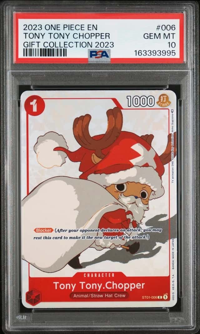 2023 ONE PIECE GIFT COLLECTION 2023 #006 TONY TONY CHOPPER PSA 10