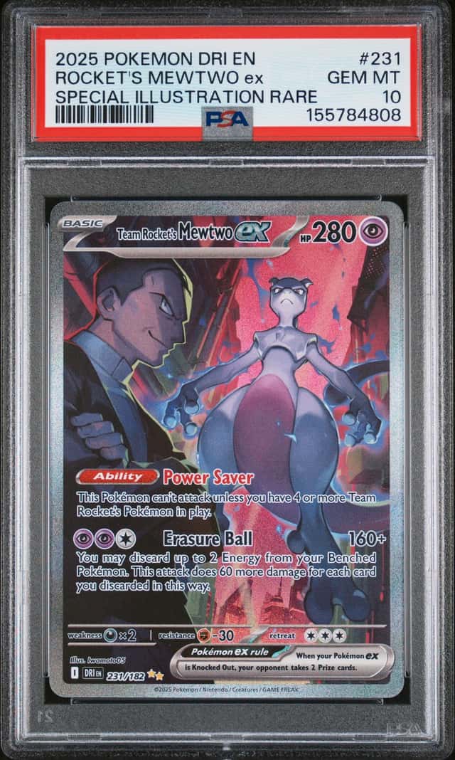 ROCKET'S MEWTWO ex