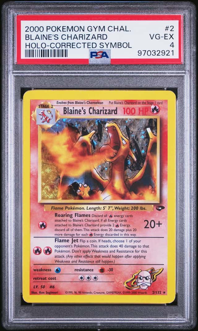 Blaine's Charizard